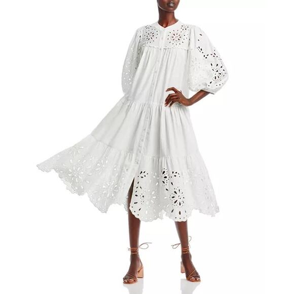 SEA Tali Lace Midi Dress size small - Picture 6 of 12